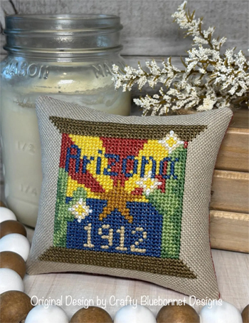 Crafty Bluebonnet Designs - State Spool Series - Arizona State Spool MAIN