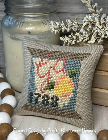 Crafty Bluebonnet Designs - State Spool Series - Georgia State Spool MAIN