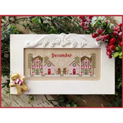 Country Cottage Needleworks - Monthly Mini Village -  December Mini Village THUMBNAIL