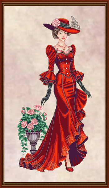 Cross Stitching Art - Valerie MAIN