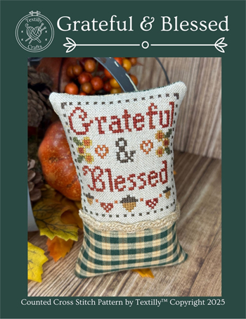 Textilly Crafts - Grateful & Blessed MAIN