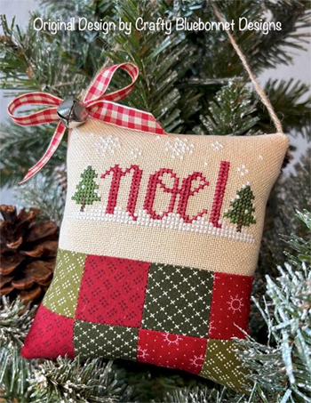 Crafty Bluebonnet Designs - Noel Ornament MAIN