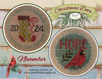 Jeannette Douglas Designs - Christmas Dots - November MAIN