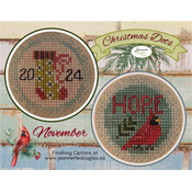 Jeannette Douglas Designs - Christmas Dots - November THUMBNAIL