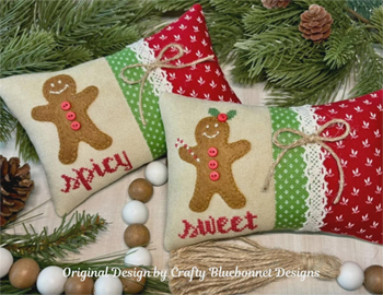 Crafty Bluebonnet Designs - Sweet And Spicy Gingerbread MAIN