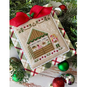 Country Cottage Needleworks - Christmas Market - Christmas Cake Stand SWATCH