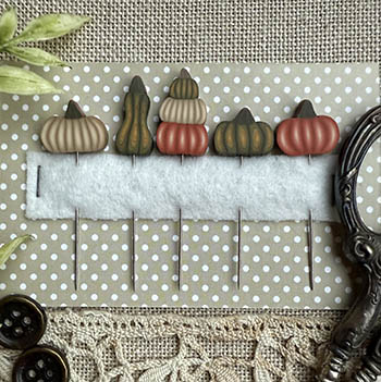 Puntini Puntini Counting Pins - Pumpkin Collection (Set/5) MAIN