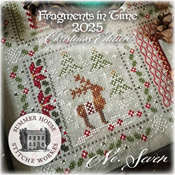 Summer House Stitche Workes - Fragments In Time 2025 Christmas Edition No.7 Blizzard! THUMBNAIL