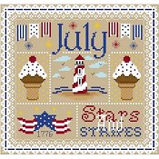 Sugar Stitches - July Sampler THUMBNAIL