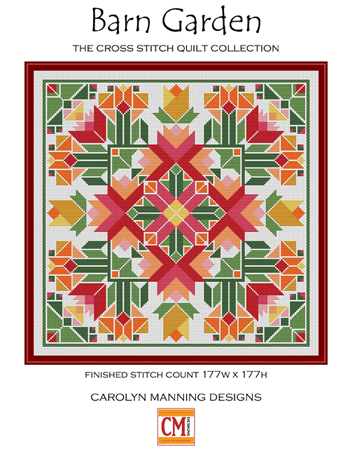 Carolyn Manning Designs - Cross Stitch Quilt Collection - Barn Garden MAIN