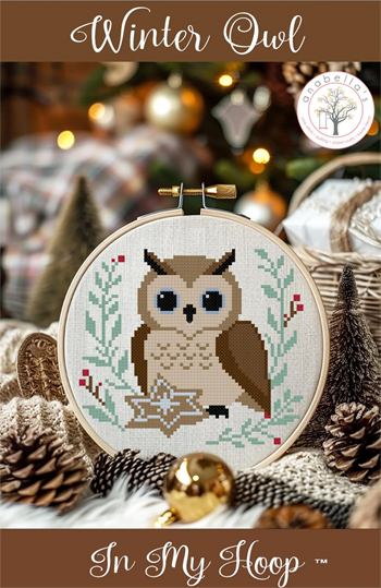 Anabella's - In My Hoop - Winter Owl MAIN