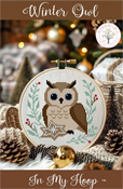 Anabella's - In My Hoop - Winter Owl THUMBNAIL