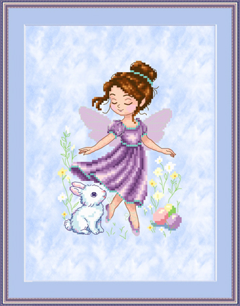 Cross Stitching Art - Lily MAIN