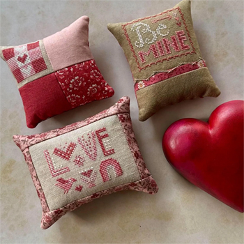 Heart In Hand Needleart - Love Triangle MAIN