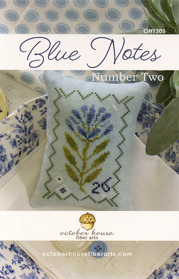 October House Fiber Arts - Blue Notes Number Two OH1305 MAIN