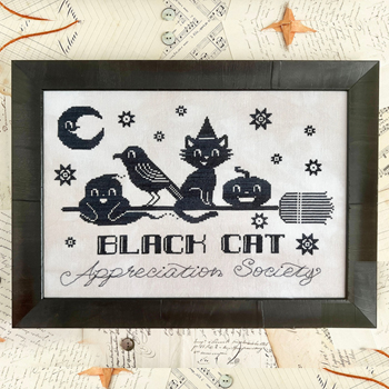 Luminous Fiber Arts - Black Cat Appreciation Society MAIN