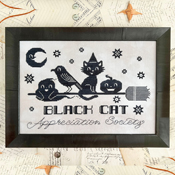 Luminous Fiber Arts - Black Cat Appreciation Society THUMBNAIL