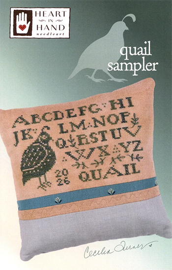 Heart In Hand Needleart - Quail Sampler MAIN
