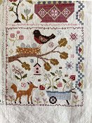 Blueberry Ridge Designs - Gardens Series Chart 5 - By The Nesting Tree THUMBNAIL