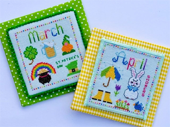 Pickle Barrel Designs - A Year In Stitches - March & April MAIN
