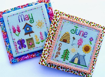Pickle Barrel Designs - A Year In Stitches - May & June MAIN