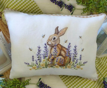 Serenita Di Campagna - Coniglietto Rilassato (Relaxed Bunny) cv283 MAIN