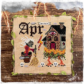 Fairy Wool In The Wood - Magical Year Collection 2026 - April - Witch (Baba Jaga) THUMBNAIL