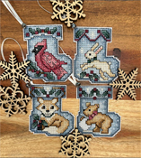 Frony Ritter Designs - Tiny Stockings - The Enchanted Forest MNS#15 THUMBNAIL