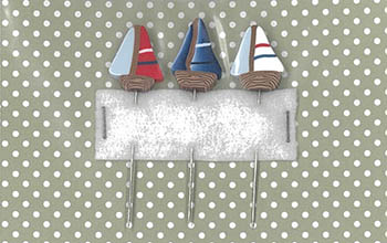 Puntini Puntini Counting Pins - Sailing MAIN