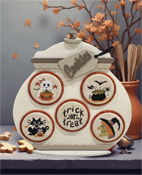 Finally A Farmgirl - Baked Fresh Halloween Cookies THUMBNAIL