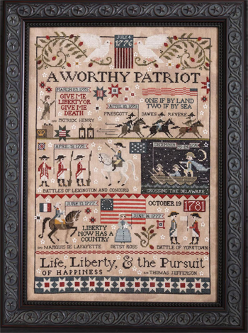 Plum Street Samplers - A Worthy Patriot MAIN
