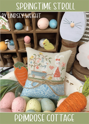 Primrose Cottage Stitches - Springtime Stroll MAIN