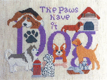 Sister Lou Stitches - Dog Paws MAIN