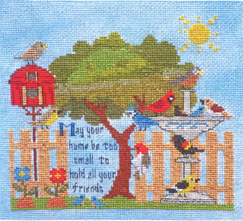Sister Lou Stitches - Springtime Friends Blessing MAIN