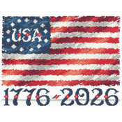 Imaginating - Vintage American Flag 1776-2026 3582 THUMBNAIL