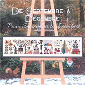 Jardin Prive - Les Gnomes Au Fil De L'An - Part 3 (Gnomes Throughout The Year September to December) SWATCH