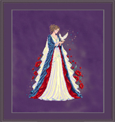 Cross Stitching Art - Lucia, The Light We Carry THUMBNAIL