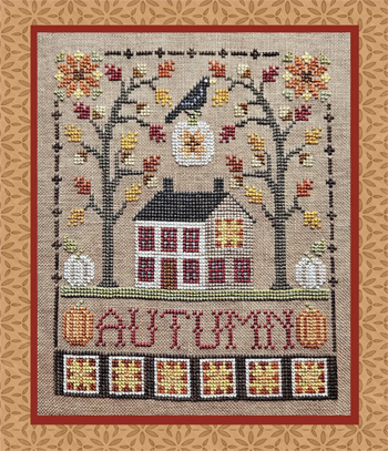 Waxing Moon Designs - Autumn Saltbox #239 MAIN