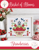 Anabella's - Basket of Blooms - Strawberries (Large Chart) THUMBNAIL