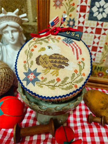 Quaint Rose Needlearts - Heal Our Land Pin Drum Shortie MAIN