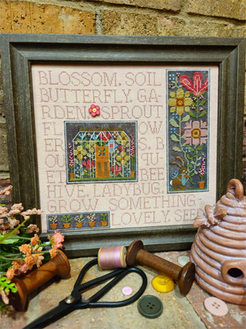 Quaint Rose Needlearts - Mixed Media Needleart: Flower Garden MAIN