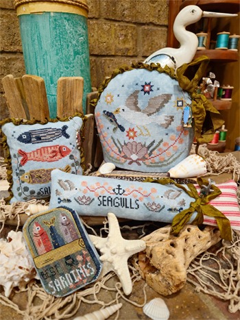 Quaint Rose Needlearts - Sardine Thieves MAIN