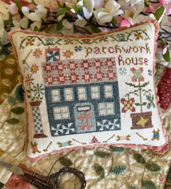 Pansy Patch Quilts and Stitchery - Houses On Stitchery Lane - 5 Patchwork House MAIN