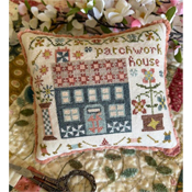 Pansy Patch Quilts and Stitchery - Houses On Stitchery Lane - 5 Patchwork House SWATCH
