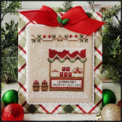 Country Cottage Needleworks - Christmas Market - Cranberry Stand THUMBNAIL