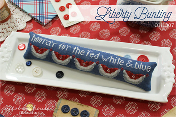 October House Fiber Arts - Liberty Bunting OH1307 MAIN