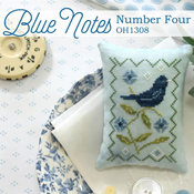 October House Fiber Arts - Blue Notes Number Four OH1308 THUMBNAIL