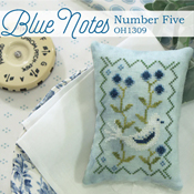 October House Fiber Arts - Blue Notes Number Five OH1309 THUMBNAIL