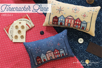 October House Fiber Arts - Firecracker Lane OH1311 MAIN