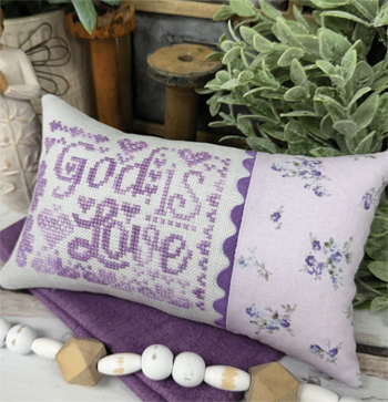 Primrose Cottage Stitches - God Is Love MAIN